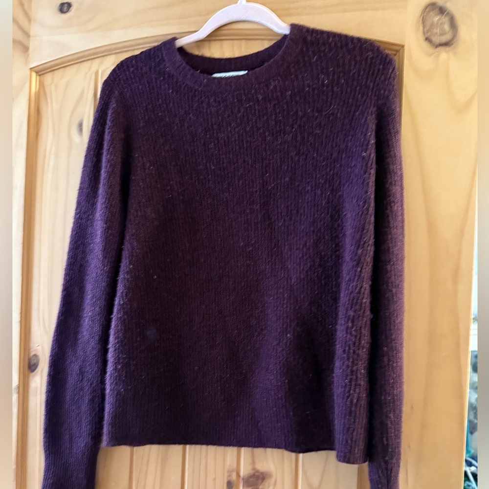 Casual Maroon Sweater